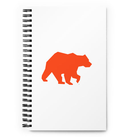 Bear Spiral notebook